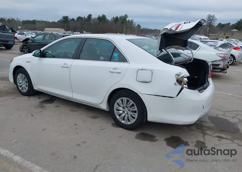 2012 Toyota Camry Hybrid Le z USA, uszkodzony, nr VIN 4T1BD1FK8CU019657